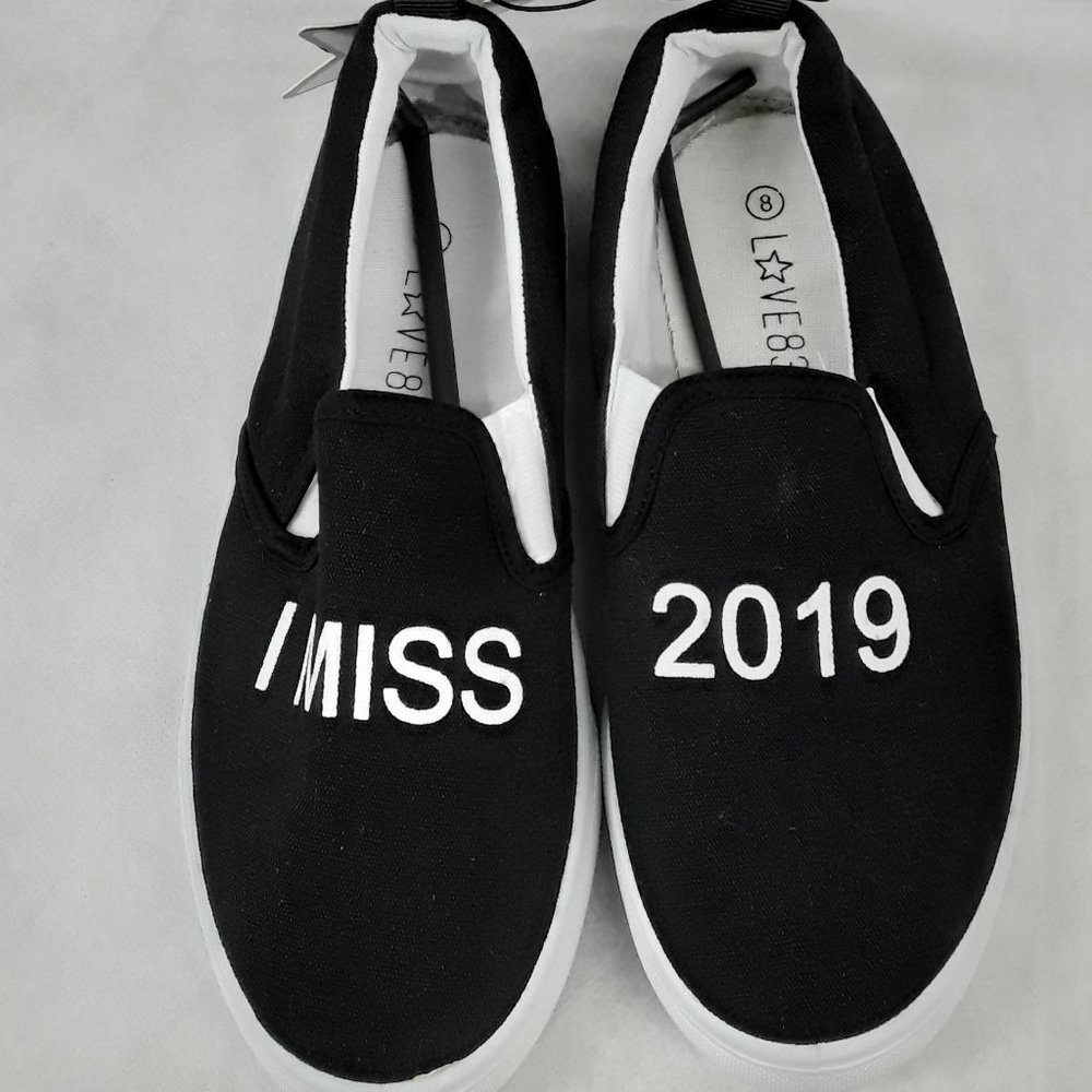 LOVE83 I MISS 2019 SHOES SIZE 8
